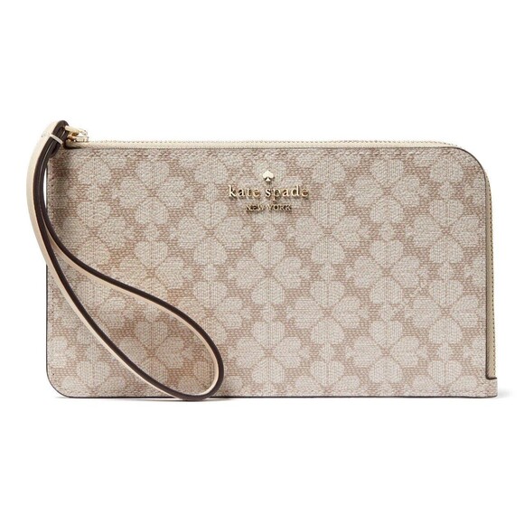 kate spade Accessories - New Kate Spade Lucy Spade Flower Medium L-Zip Wristlet Multi